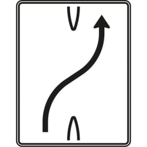 VZ 501-20 Überleitungstafel Verkehrszeichen 501-20