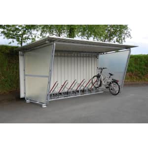 Überdachung Modell Siegen, S 18 (einseitig) - Baukastensystem