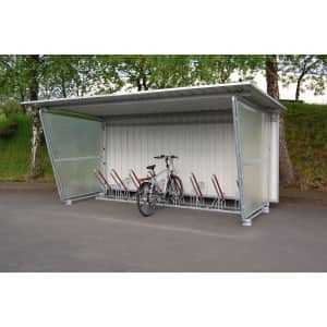 Überdachung Modell Siegen, S 18 (einseitig) - Baukastensystem