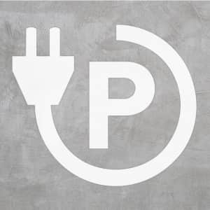 Thermoplastische Fahrbahnmarkierung PROline thermo - Parkplatz für E-Fahrzeuge