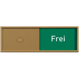 Madrid Bronze Line frei/belegt Anzeige