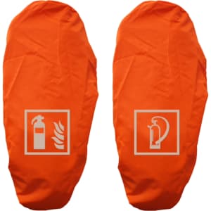 Schutzhaube für Feuerlöscher | Gitternetzfolie