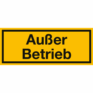 Außer Betrieb