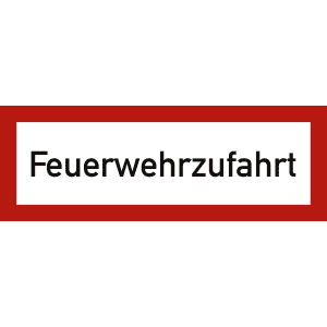 Feuerwehrzufahrt nach DIN 4066