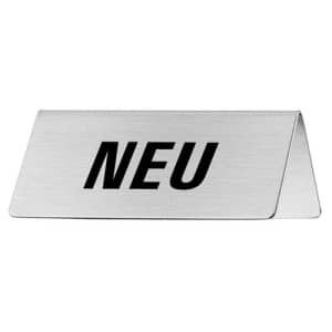 Tischschild - Neu