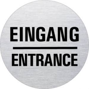 Textschild - Eingang/Entrance