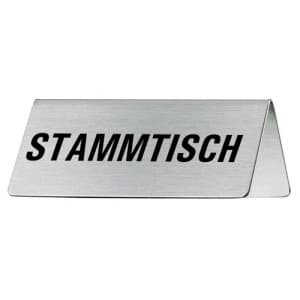 Tischschild - Stammtisch