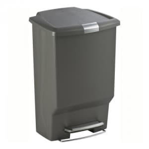 Tritt-Mülleimer RECTANGULAR PLASTIC STEP CAN, Simplehuman - Inhalt 45 Liter