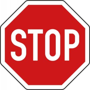 Stoppschild | VZ 206 STOP Schild