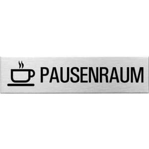 Textschild+Symbol - Pausenraum