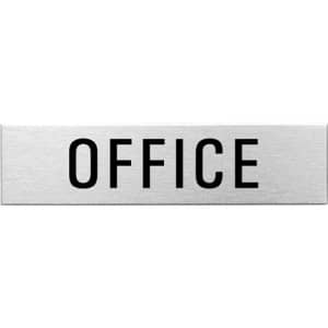 Textschild - Office (eckig)