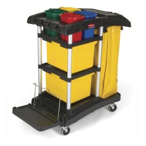 Reinigungswagen Mikrofaser, Rubbermaid