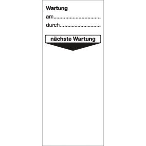 250x Grundplakette mit Text/Logo schwarz nach Wunsch, Weiß, 45 x 30 mm, Folie