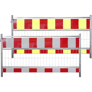 TL-Schrankenzaun Stahl - TL 97 / BASt geprüft