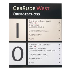Madrid Black Line Hauptwegweiser