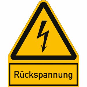 Kombischild Rückspannung
