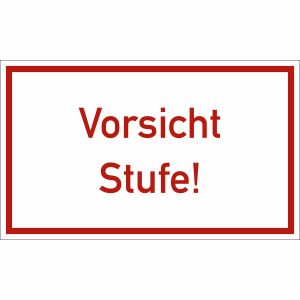 Vorsicht Stufe!
