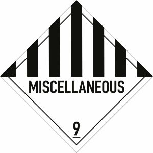 Gefahrgutetiketten Klasse 9 - Miscellaneous