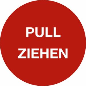 Piktogramm - PULL/ ZIEHEN