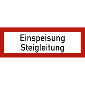 Einspeisung Steigleitung nach DIN 4066