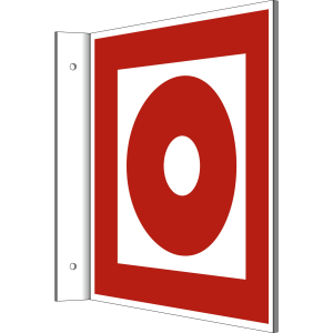 Fahnenschild Brandmelder manuell nach ASR A 1.3 (2007)