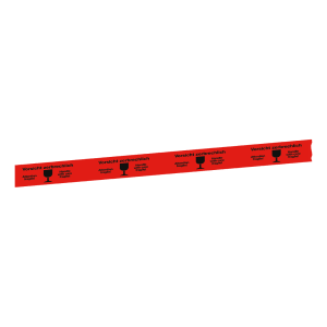 Paketband / Verpackungsband mit Warnhinweisen