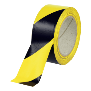 Warnmarkierung / Bodenmarkierungsband aus PVC-Folie, linksweisend - Rolle