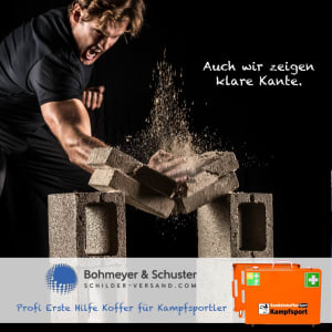 Sanitätskoffer Erste-Hilfe-Koffer Karate