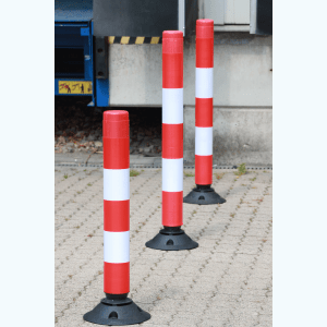 Flexibler Absperrpfosten