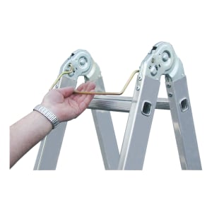 Sprossen-Gelenk-Doppelleiter MONTO TriMatic