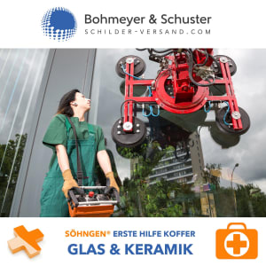 Erste Hilfe Koffer Glaserei DIN 13157 / ASR A4.3 - Söhngen® DIREKT