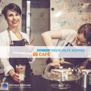 Erste Hilfe Koffer Café DIN 13157 / ASR A4.3 - Söhngen® DIREKT
