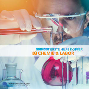 Erste-Hilfe-Koffer Beruf Spezial - Labor und Chemie nach Ö-Norm Z 1020-1, Söhngen