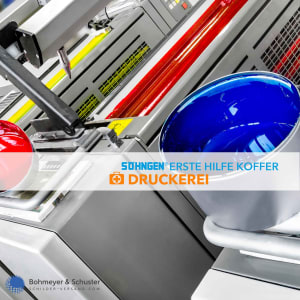 Erste Hilfe Koffer Druckerei DIN 13157 / ASR A4.3 - Söhngen® DIREKT