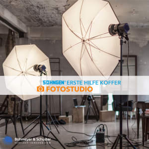 Erste Hilfe Koffer Fotostudio DIN 13157 / ASR A4.3 - Söhngen® DIREKT