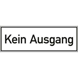 Kein Ausgang