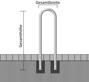 Universalbügel zum Baum- und Säulenschutz