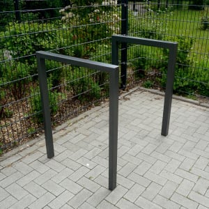 Anlehnbügel aus Stahlrohr
