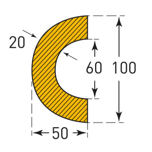 Prallschutz FLEXI Rohrschutz