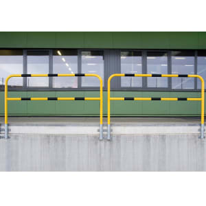 Wand-Schutzbügel WACHTWERK X® FLEX aus Stahl - Stärke XS Ø 48 mm