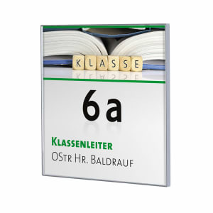 10 x KAIRO Türschild mit Diebstahlsicherung