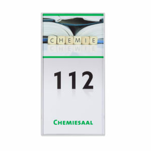 10 x KAIRO Türschild mit Diebstahlsicherung