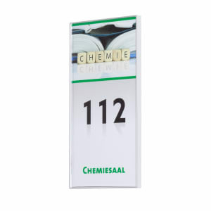 10 x KAIRO Türschild mit Diebstahlsicherung