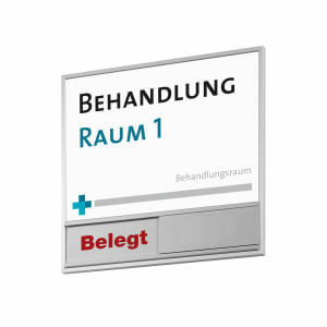 MADRID Türschild mit frei/belegt Anzeige