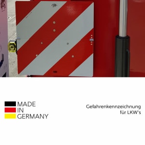 Parkwarntafel klappbar und bauartgeprüft, reflektierend Typ 2