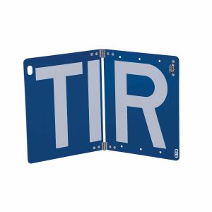TIR-Schild klappbar