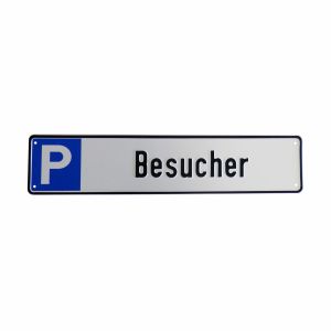 Schild Besucherparkplatz