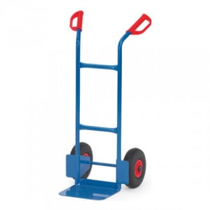Stahlrohrkarre mit kleiner Schaufel - Tragkraft 200 kg