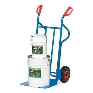 Stahlrohrkarre mit großer Schaufel - Tragkraft 350 kg