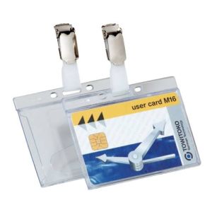 Hartbox mit drehbarem Clip, Durable (25er VPE)